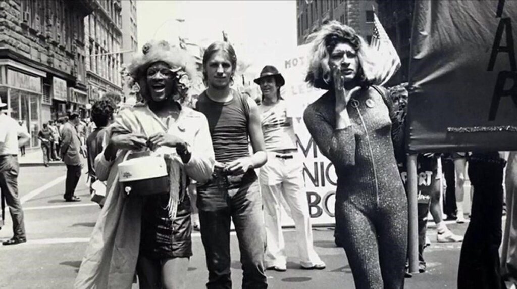 Marsha p johnson y silvia rivera en el primer orgullo