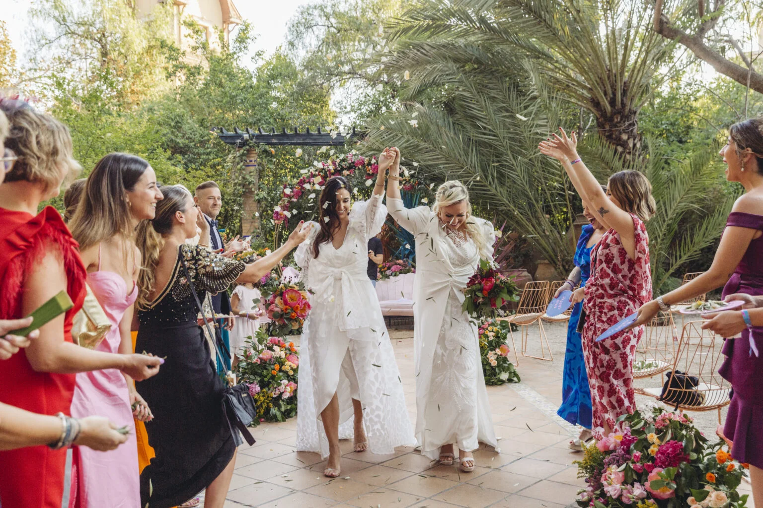 La boda festival de Pilar y Came en Alicante